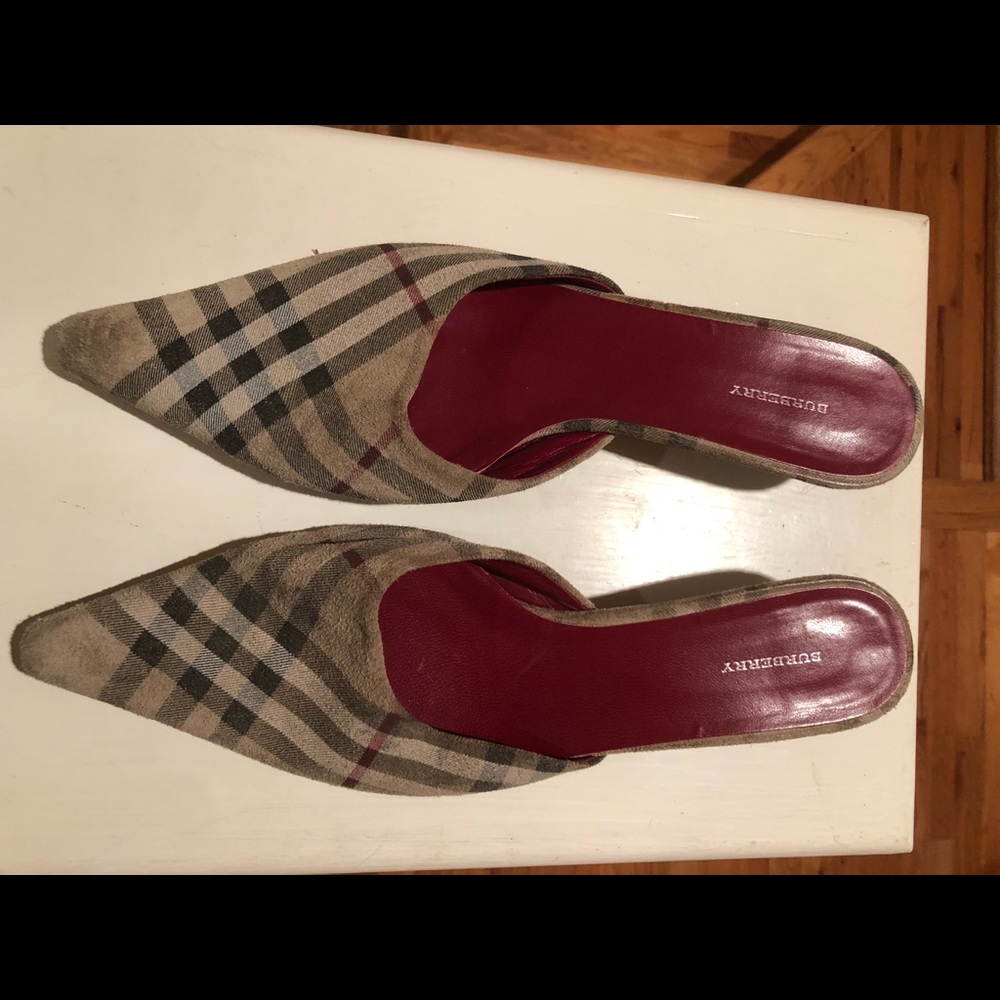 Burberry mules